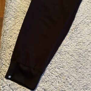 Beyond Scrubs jogger scrub pants black size petite small